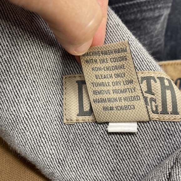 Duluth Trading 20207B Ballroom Flex Black Relaxed Fit Jeans 48x34 - Picture 13 of 14